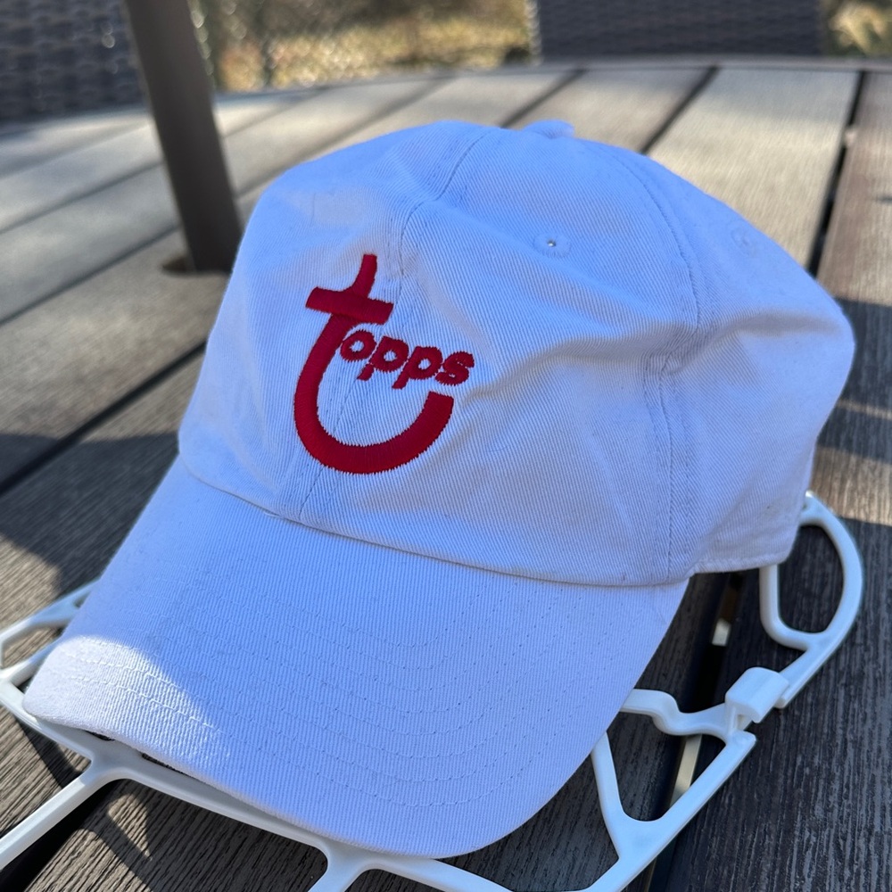 47 Brand Clean Up White Topps Baseball Cards Sports Hat Cap
